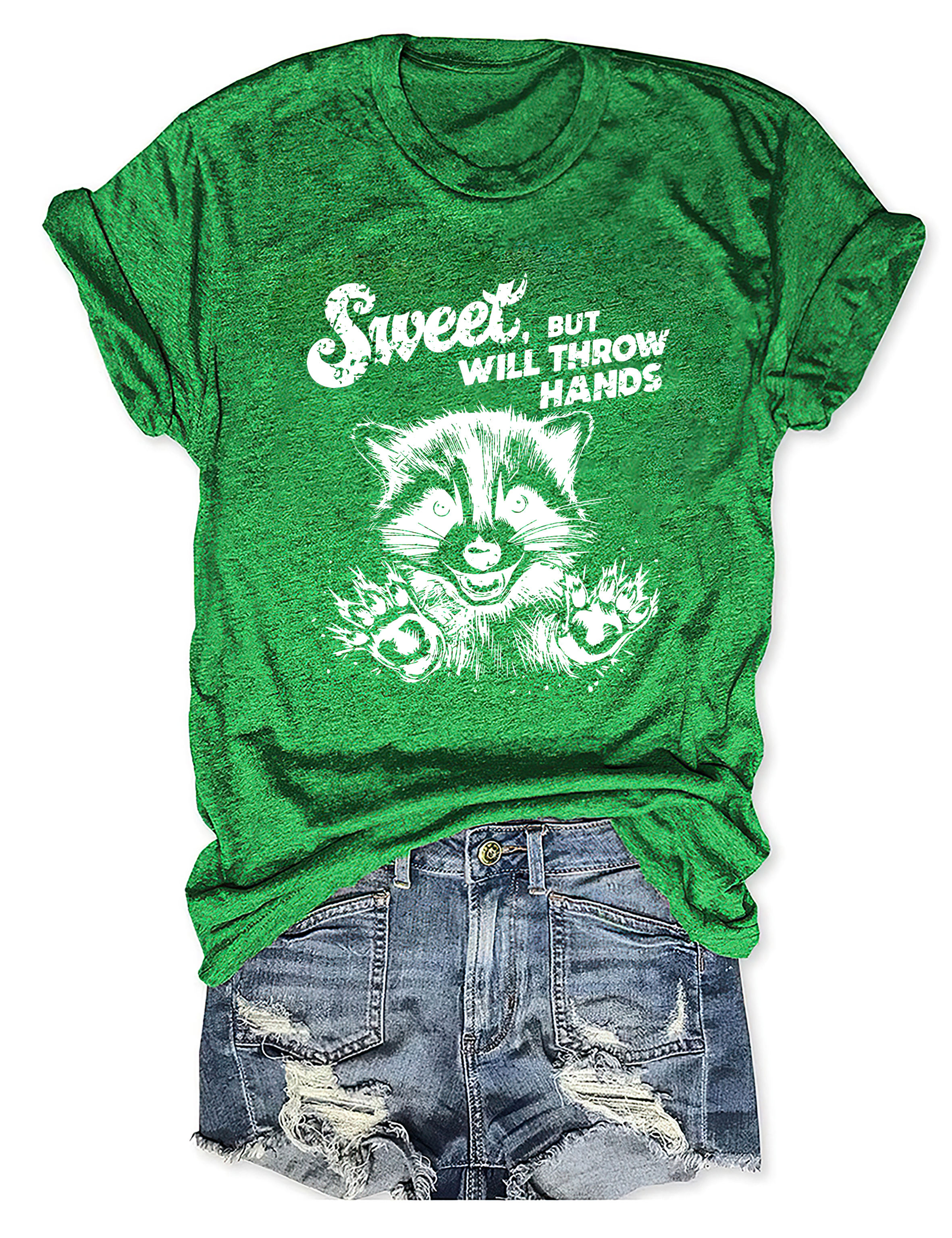 Sweet But Will Throw Hands T-Shirt