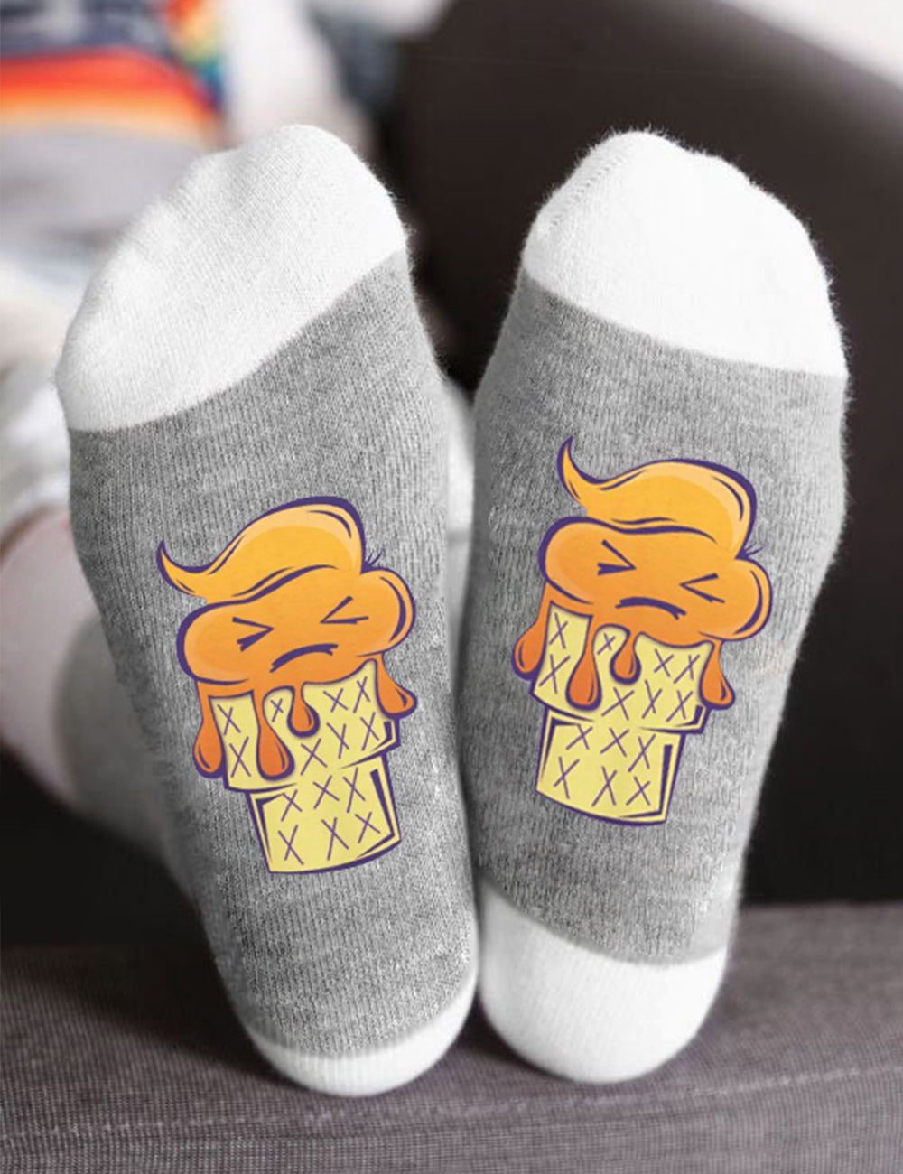 Meltdown Ice Cream Unisex Socks