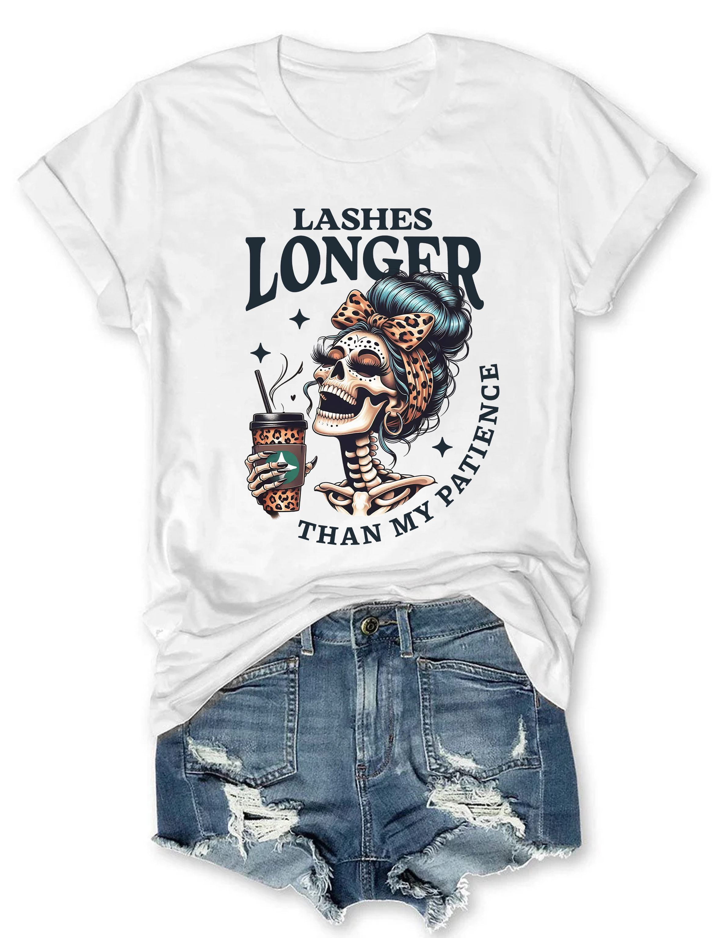 Lashes Longer Than My Patience T-Shirt