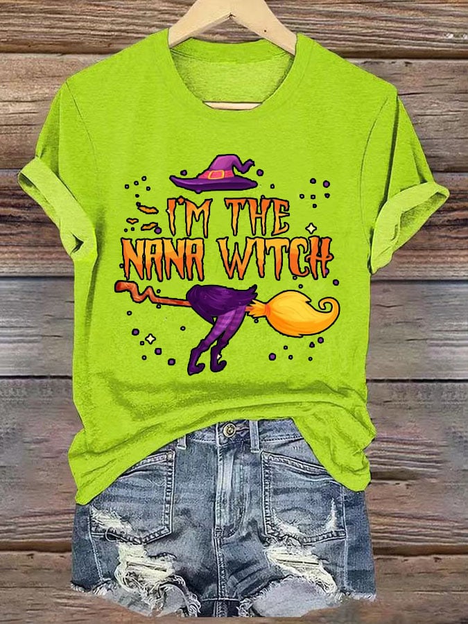 Women's Halloween Printed Casual T-Shirt