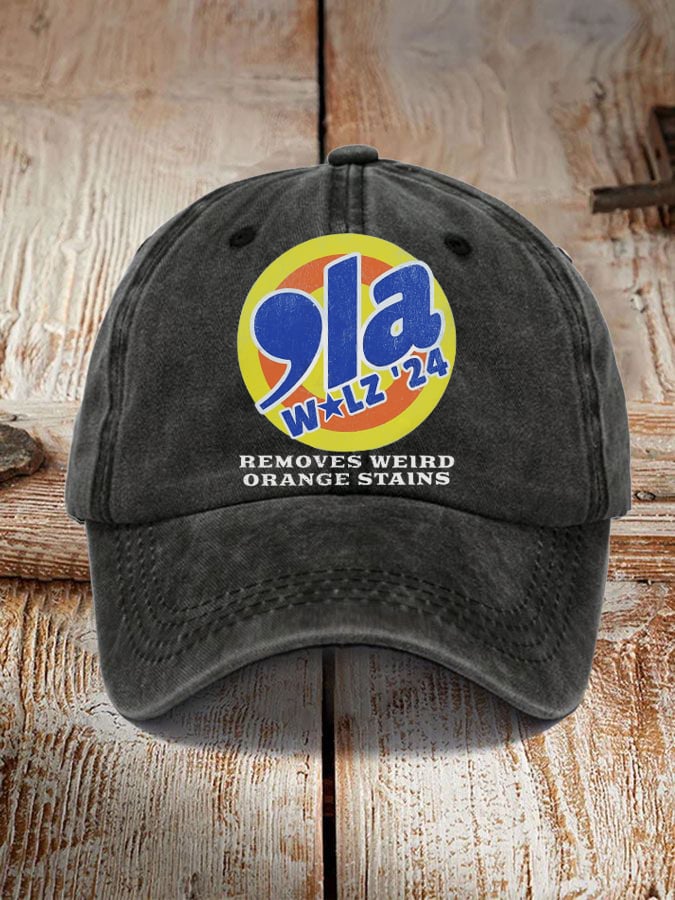 2024 Removes Weird Orange Stains Printed Hat