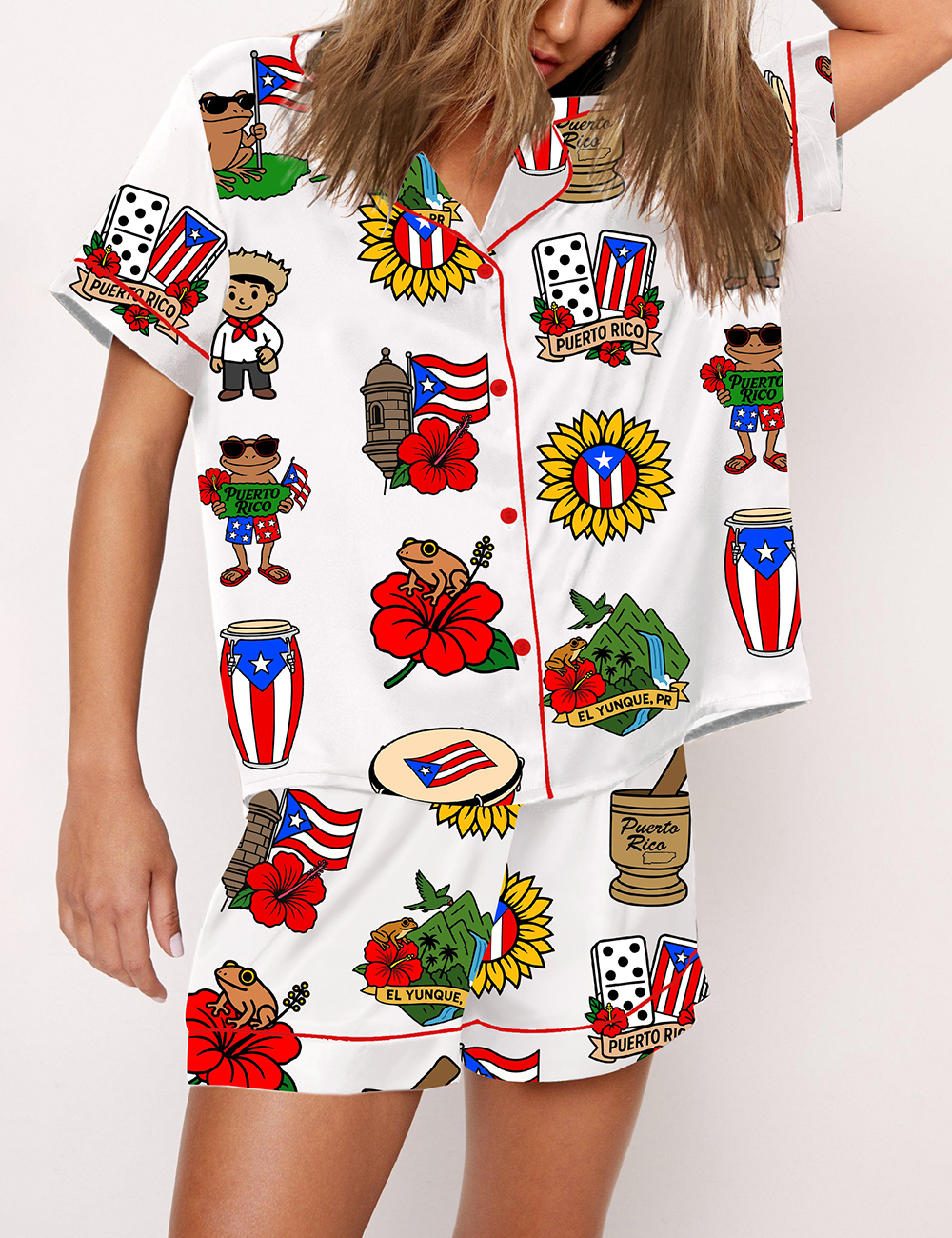 Women’s DtMF Puerto Rico Baile Inolvidable Pajama Set