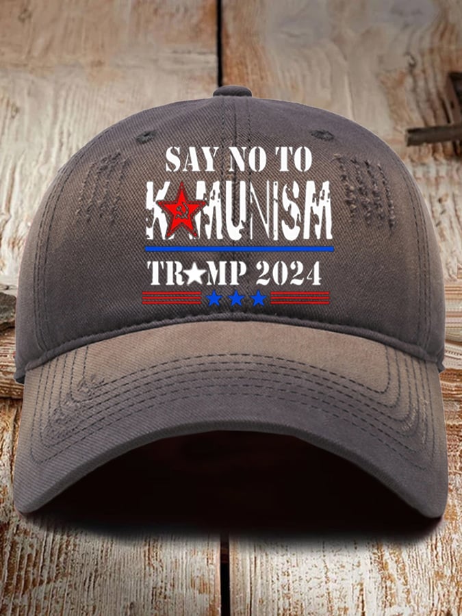 Unisex SAY NO TO K MUNISM Print Hat