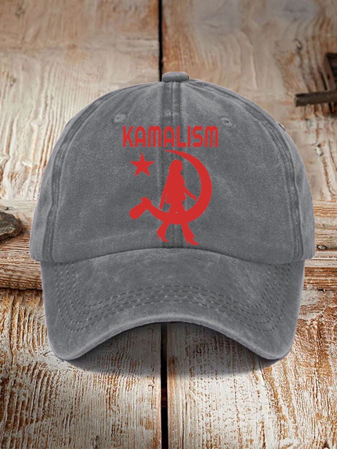 Kamalism print hat