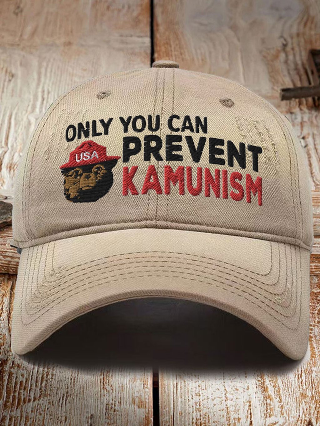 Unisex Only You Can Prevent Kamunism Printed Hat