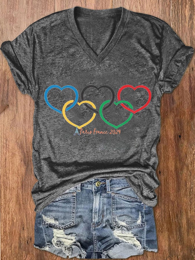 Women's 2024 Paris commemorative T-shirt