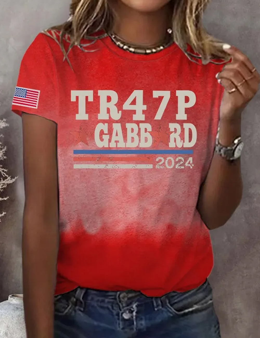 Women'S Casual Print T-Shirt