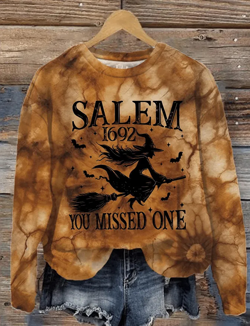 Women's Salem 1692 You Missed One Print Crew Neck Sweatshirt