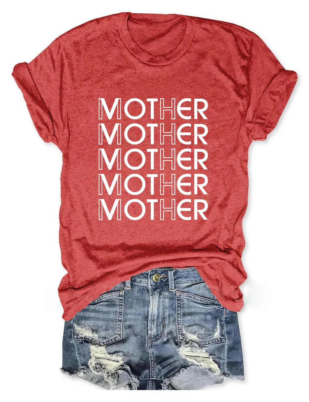 Vo* Like A Mother Print T-Shirt