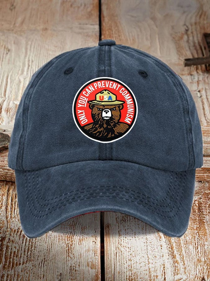 Unisex Only You Can Prevent Communism Print Baseball Cap