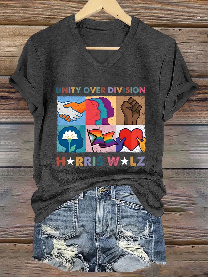 Women's Unity Over Division Print T-Shirt