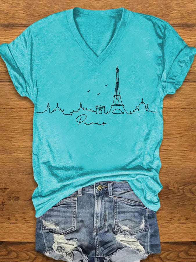 Women's 2024 Paris commemorative T-shirt