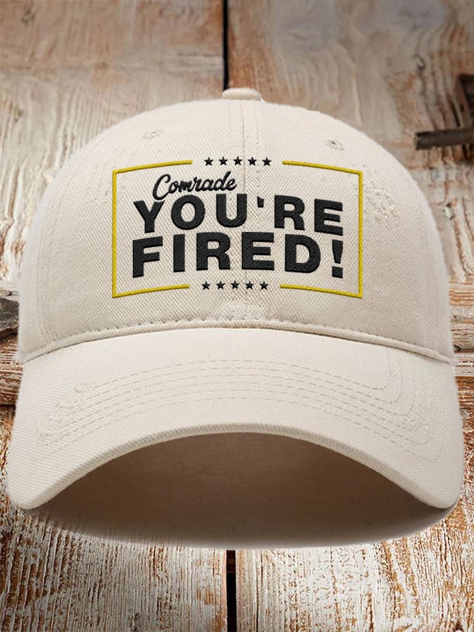 Unisex  You're Fired! Comrade Kamunism Hat