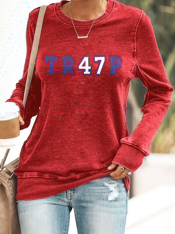 Retro TR47P Print Sweatshirt