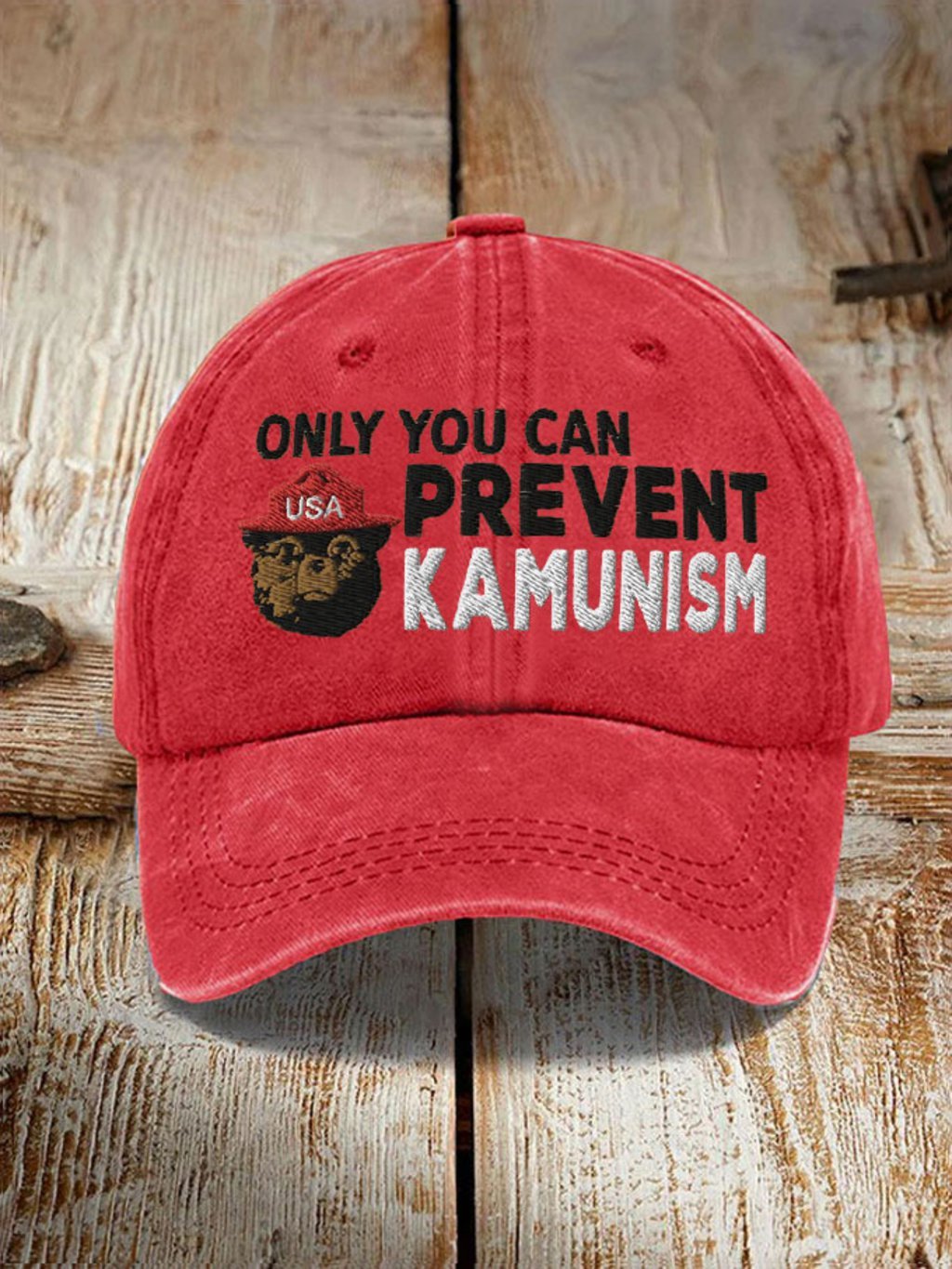 Unisex Only You Can Prevent Kamunism Printed Hat