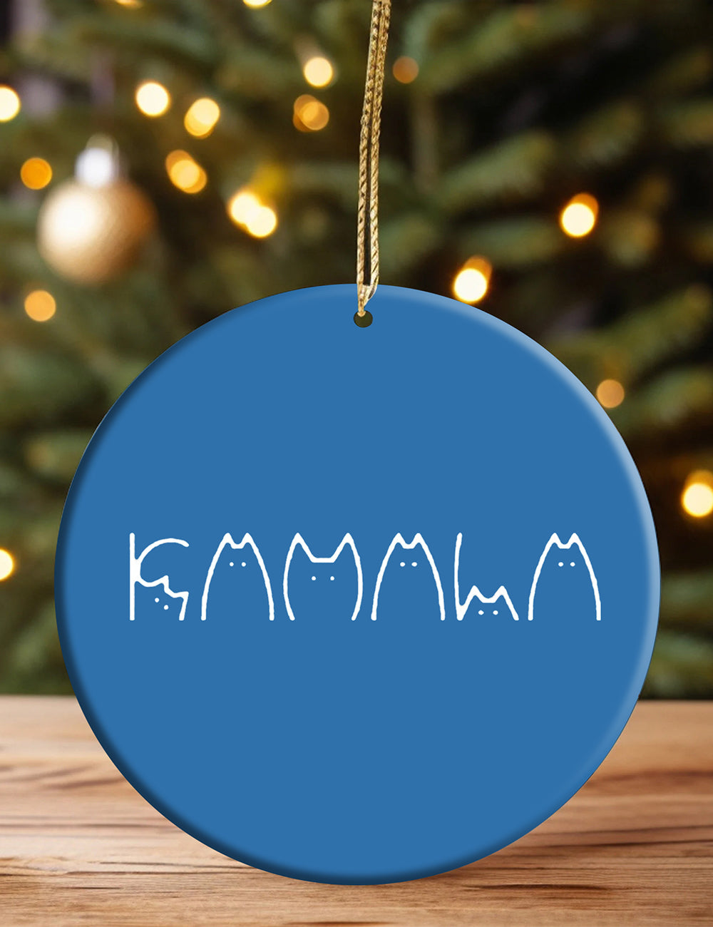 Comma La Cat Ornament