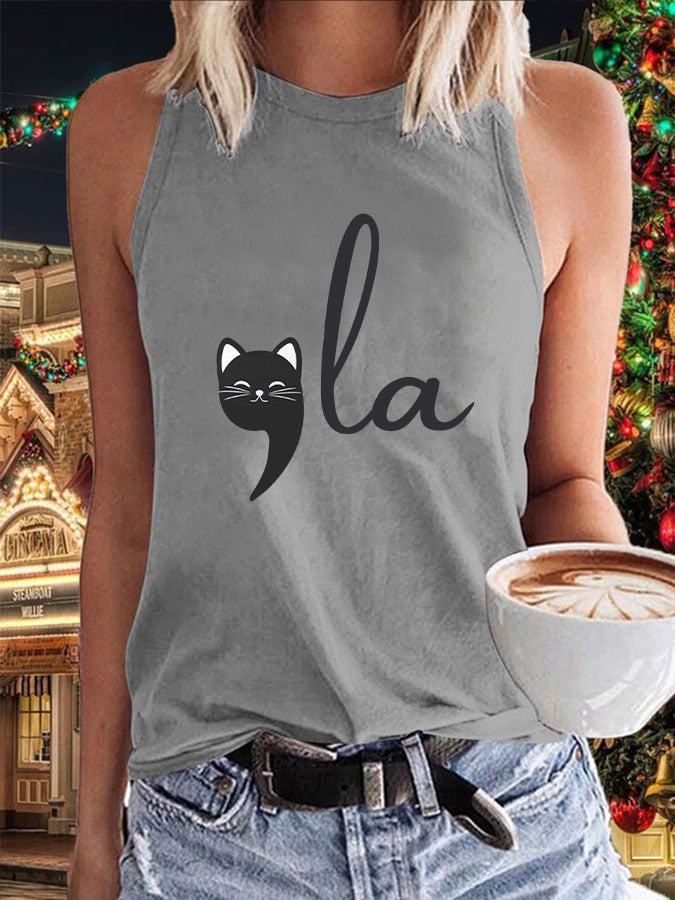 Women's "Childless Cat Lady La" Tank Top