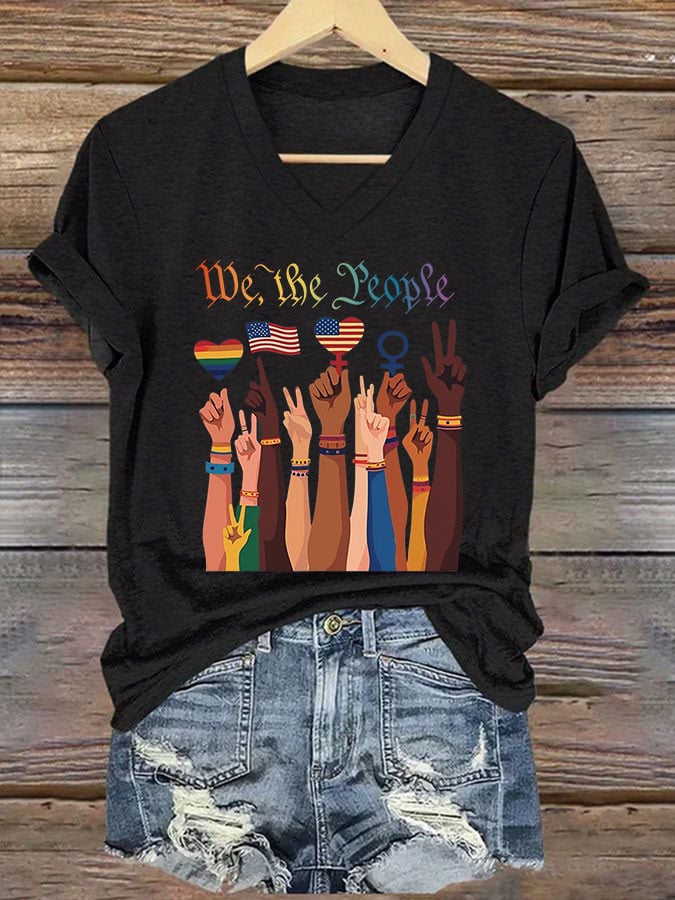 Women's We the People Print T-shirt