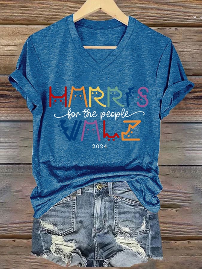 Women's For the People Print T-shirt
