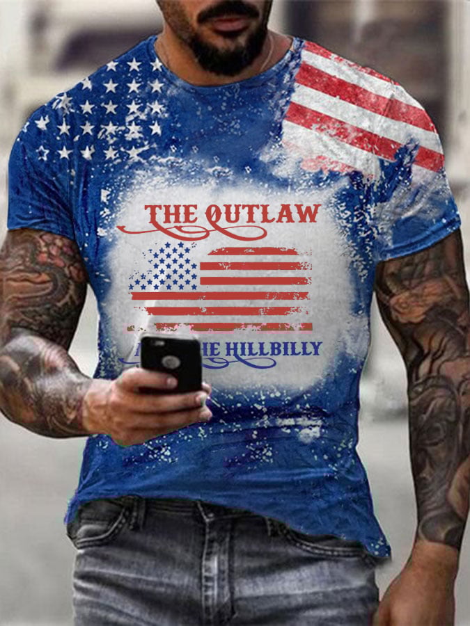Men's The Outlaw and The Hillbilly Print T-Shirt