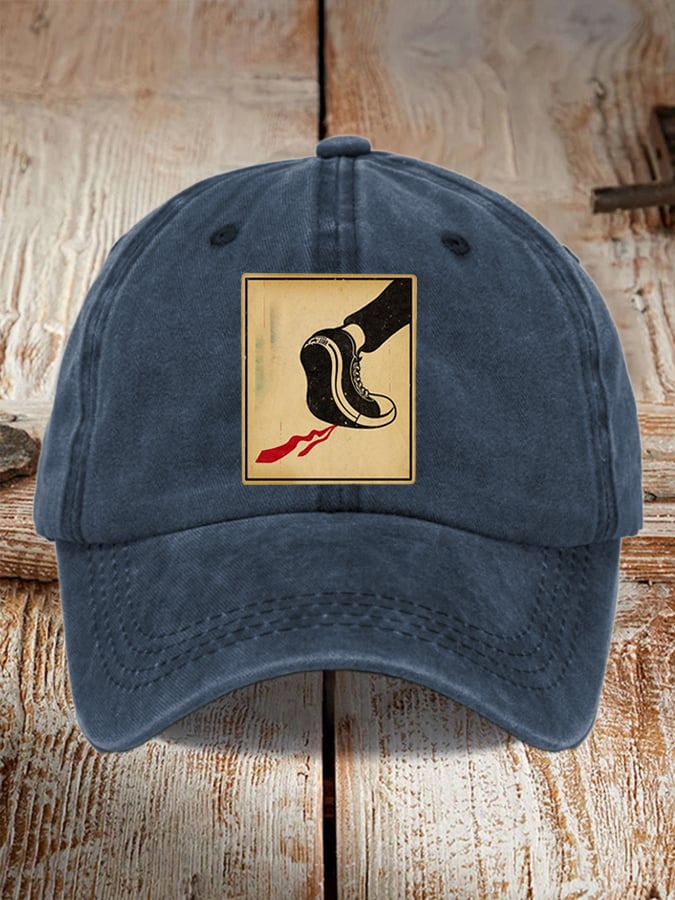 Unisex Printed Comma Hat