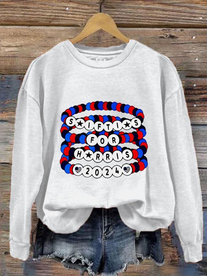Women's In my voting era bracelet sweatshirt