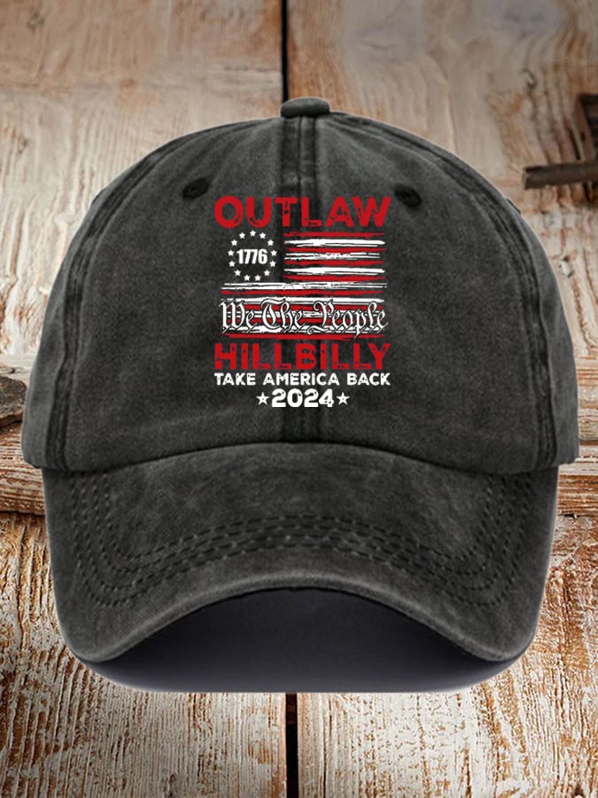 The Outlaw and The Hillbilly Take America Back Hat