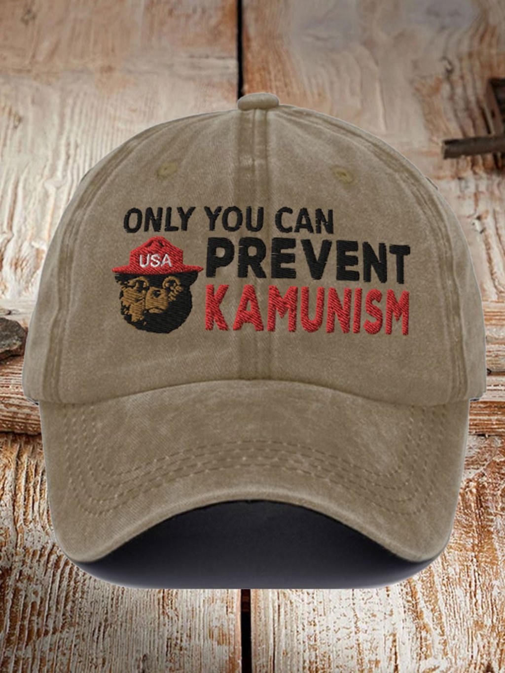 Unisex Only You Can Prevent Kamunism Printed Hat
