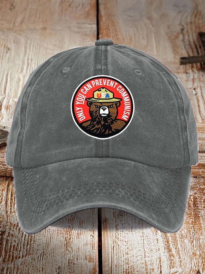 Unisex Only You Can Prevent Communism Print Baseball Cap