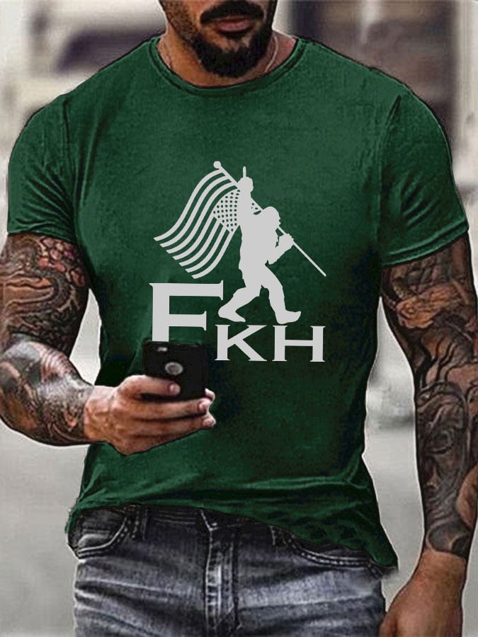 Men's FKH printed T-shirt