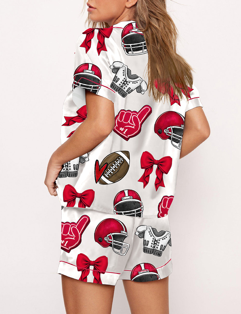 Women's Coquette Football Pajama Set
