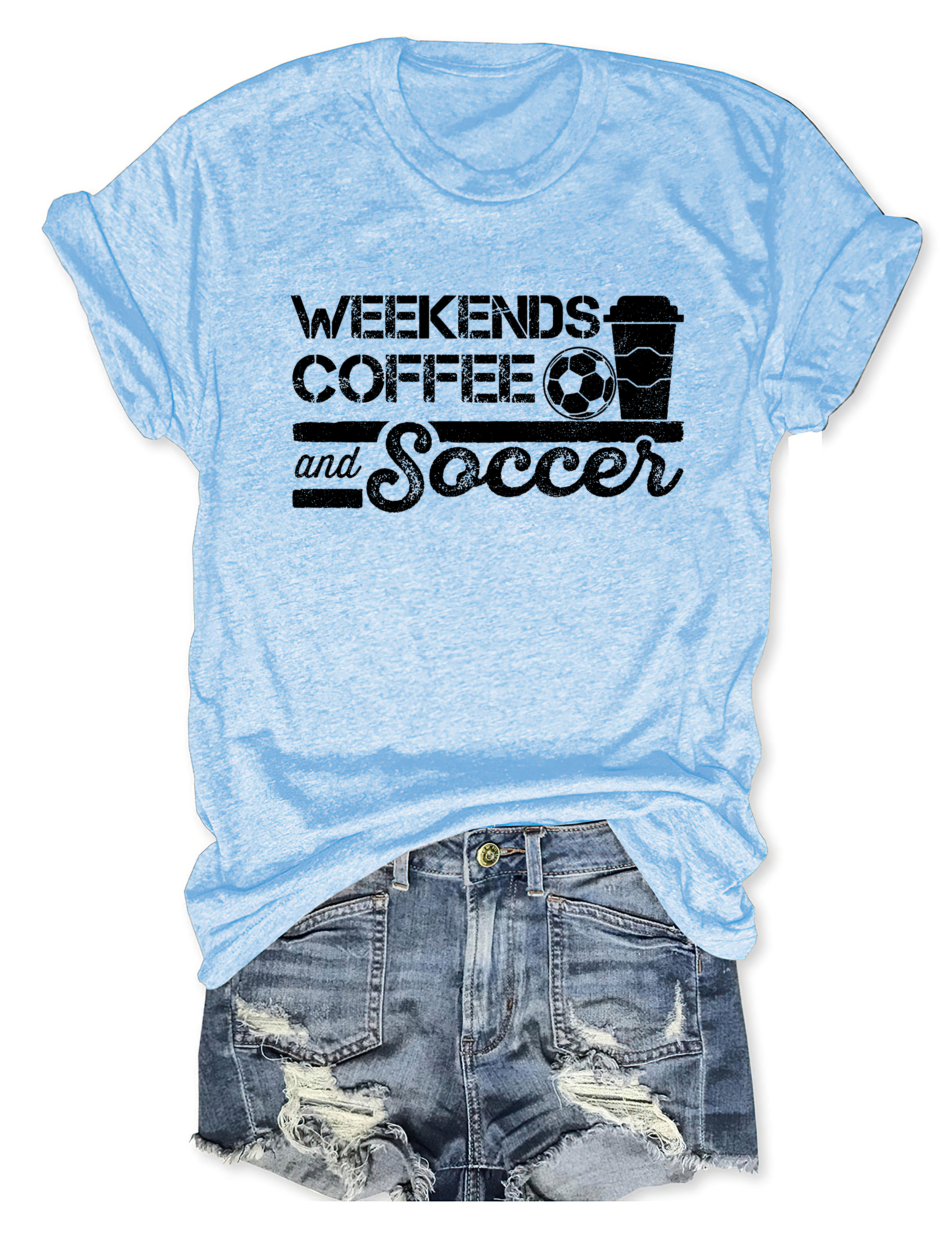Weekends Coffee And Soccer T-Shirt