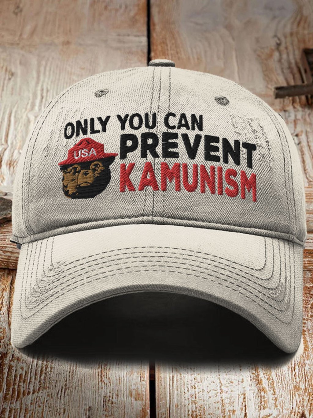 Unisex Only You Can Prevent Kamunism Printed Hat