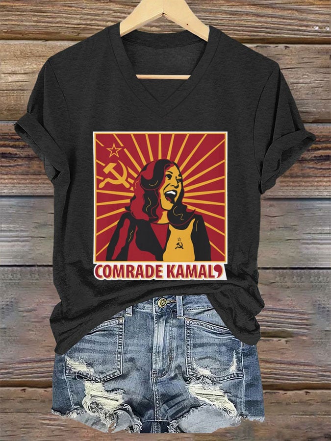 Women's Comrade La Print T-shirt