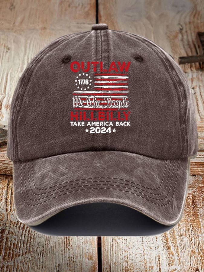 The Outlaw and The Hillbilly Take America Back Hat