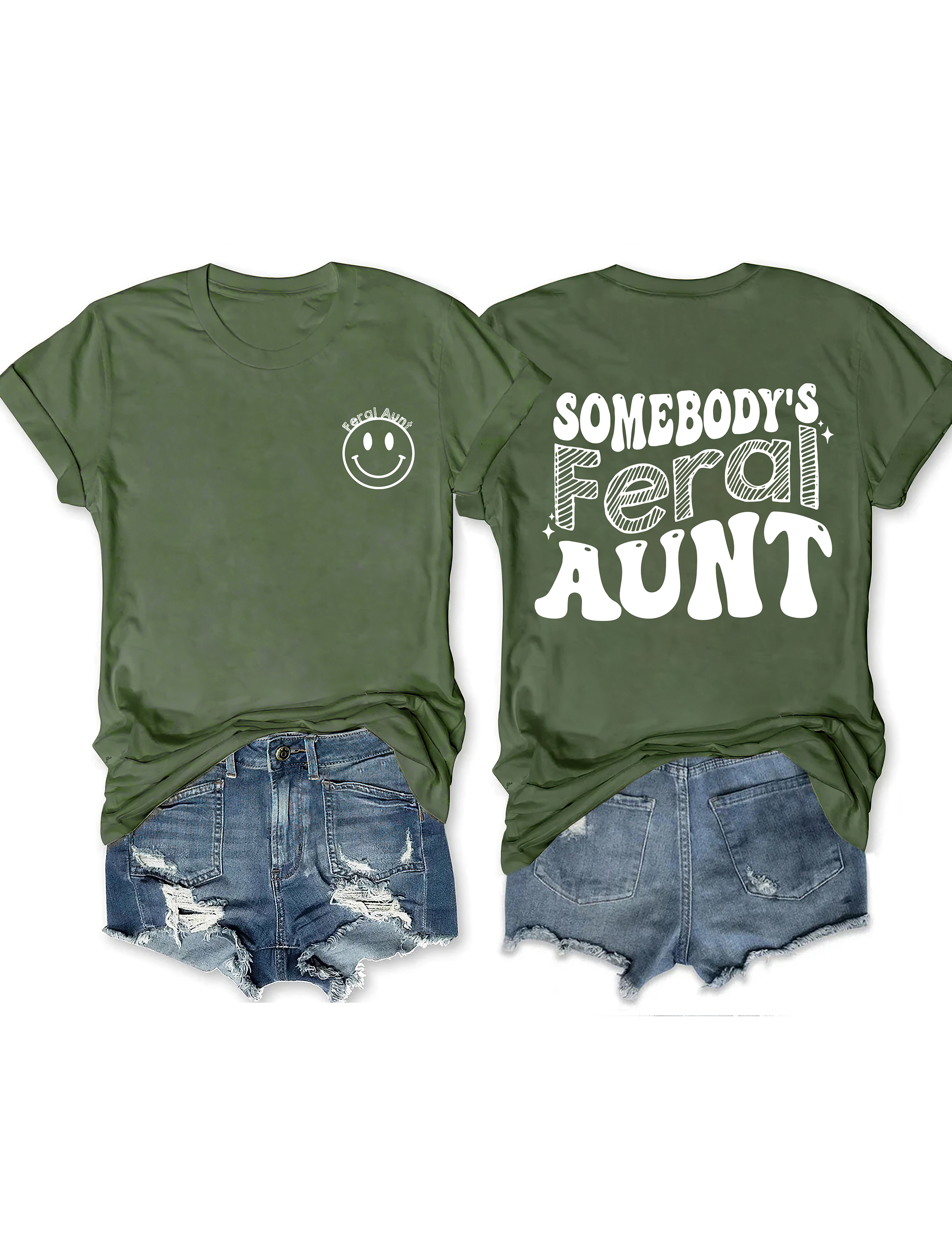 Somebody’s Feral Aunt T-shirt