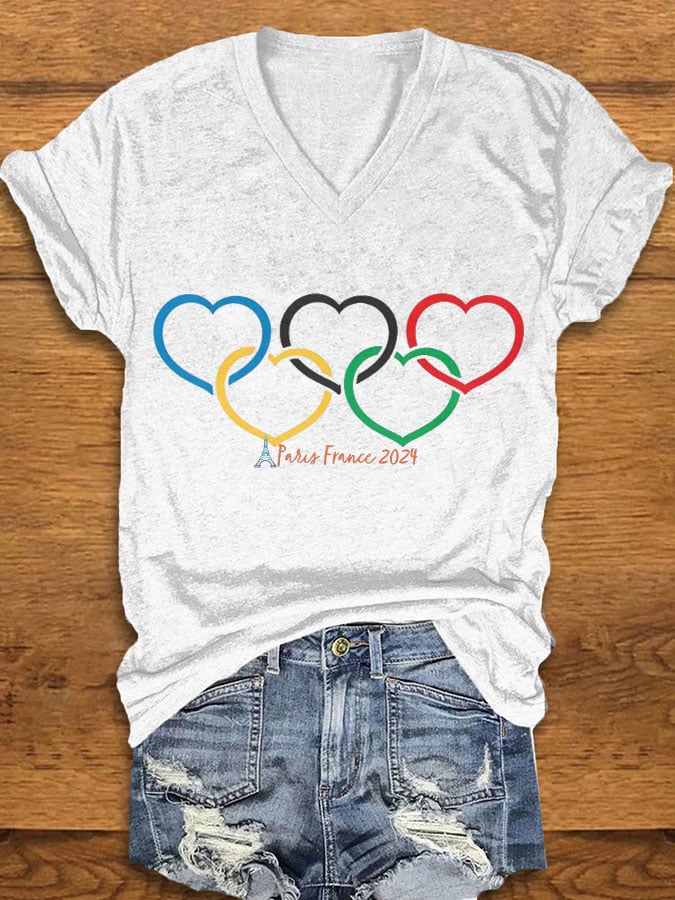 Women's 2024 Paris commemorative T-shirt