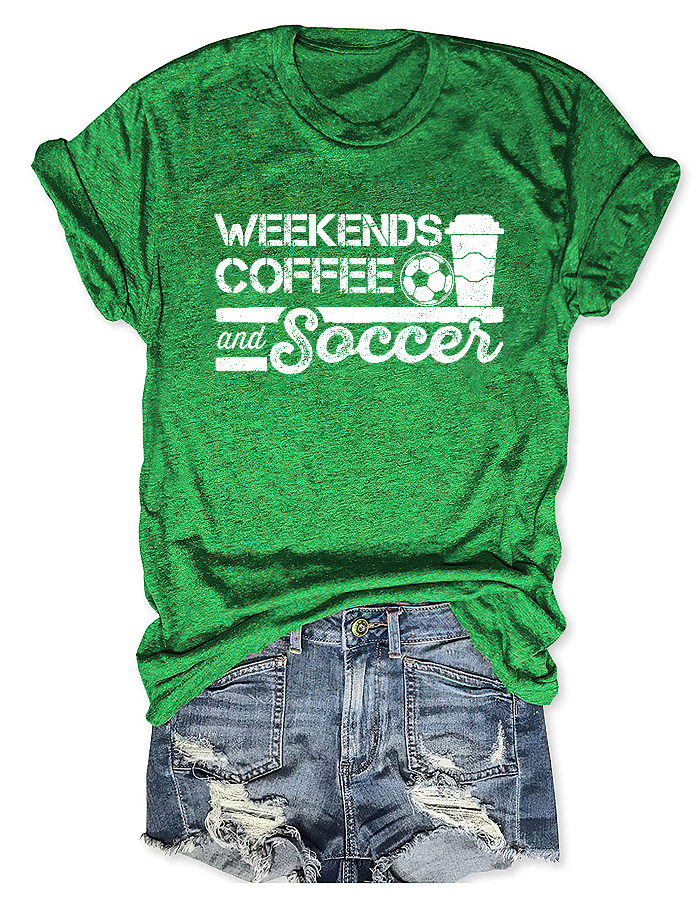 Weekends Coffee And Soccer T-Shirt