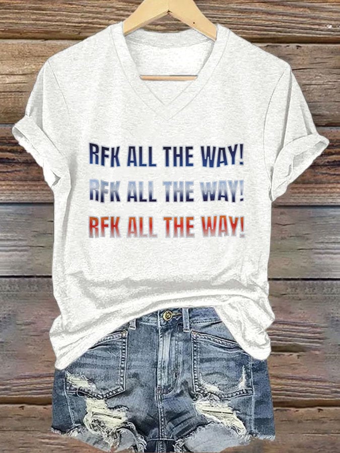 Women'S RFK All The Way Printed T-Shirt