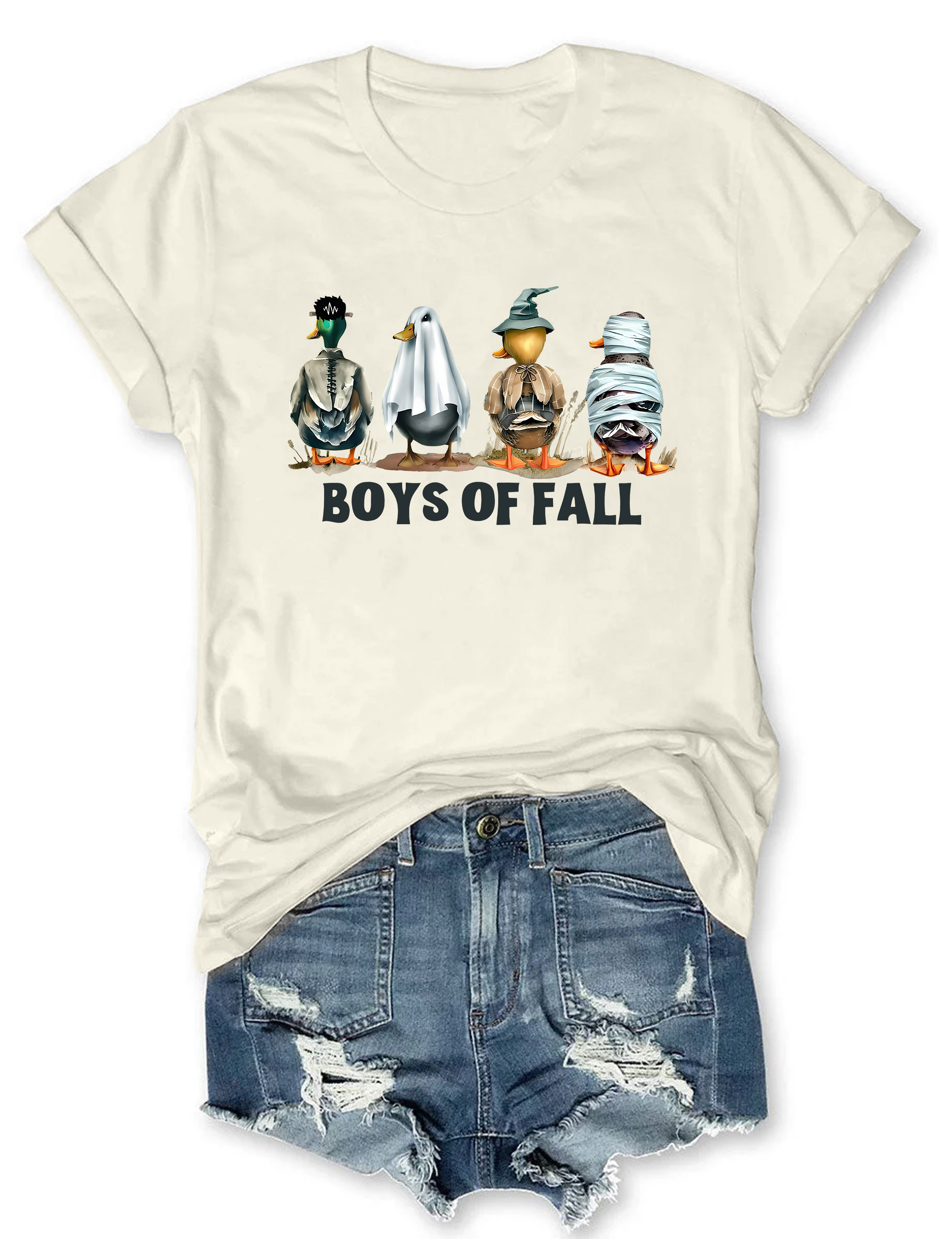 Boys Of Fall Ghost Ducks T-Shirt