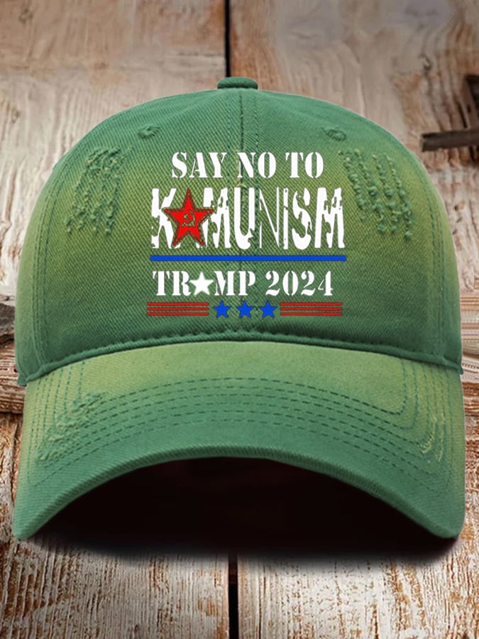 Unisex SAY NO TO K MUNISM Print Hat
