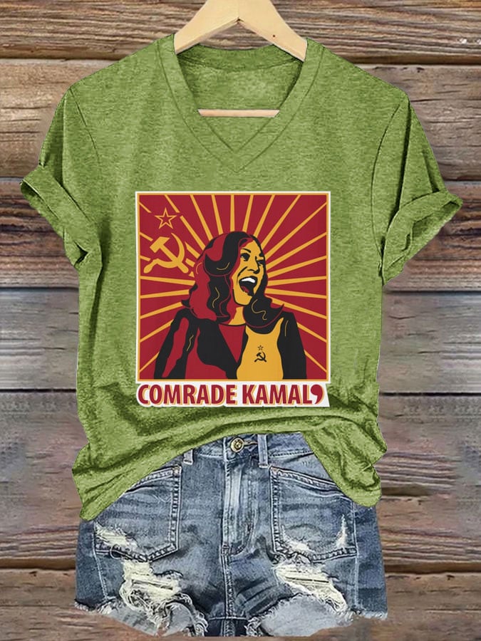 Women's Comrade La Print T-shirt