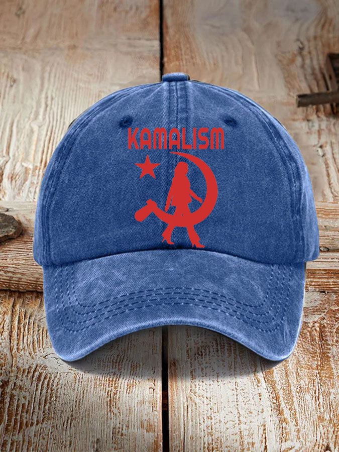 Kamalism print hat