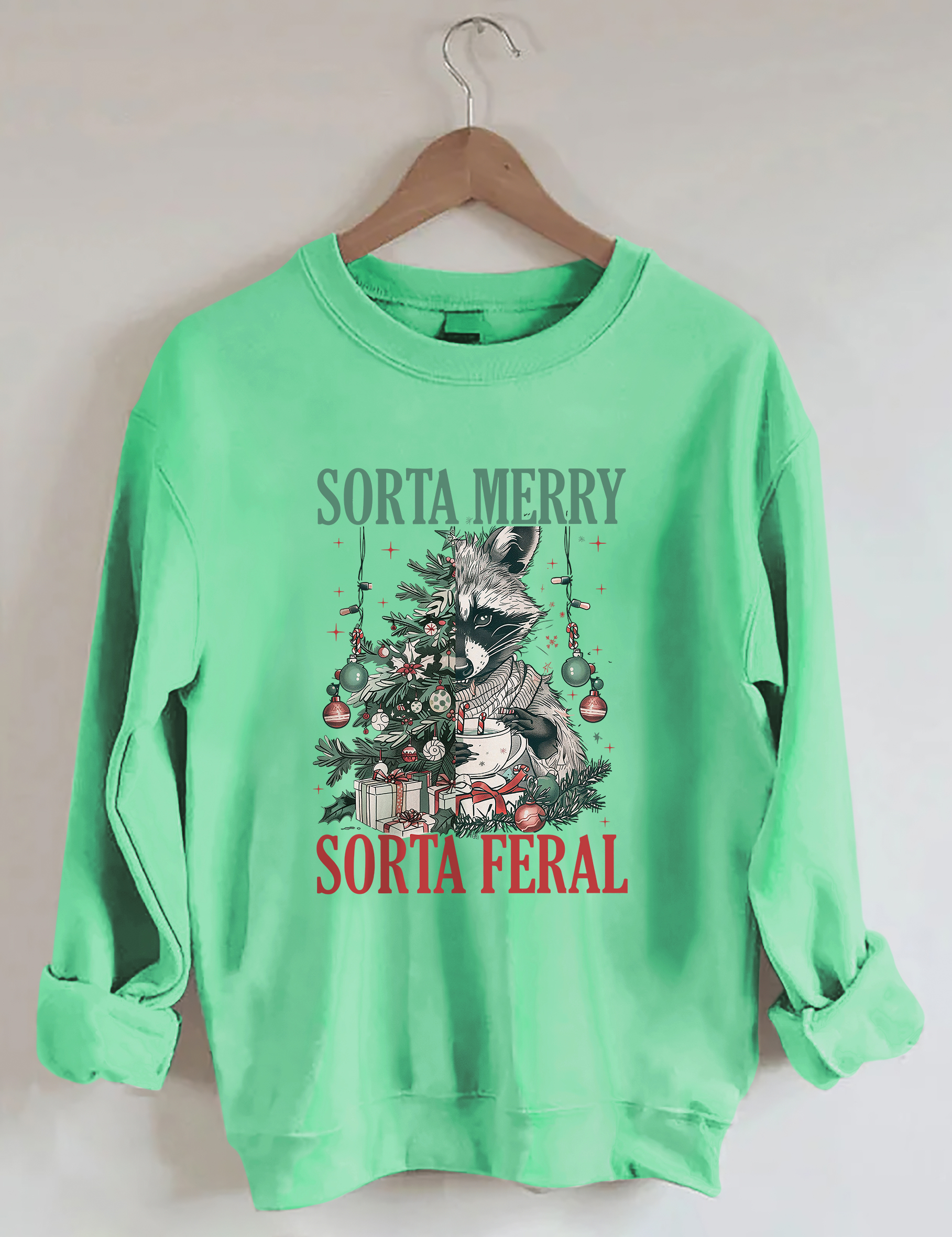 Sorta Merry Sorta Feral Sweatshirt
