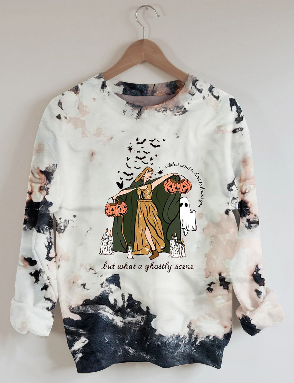 Women's But What A Ghostly Scene Print Shirt