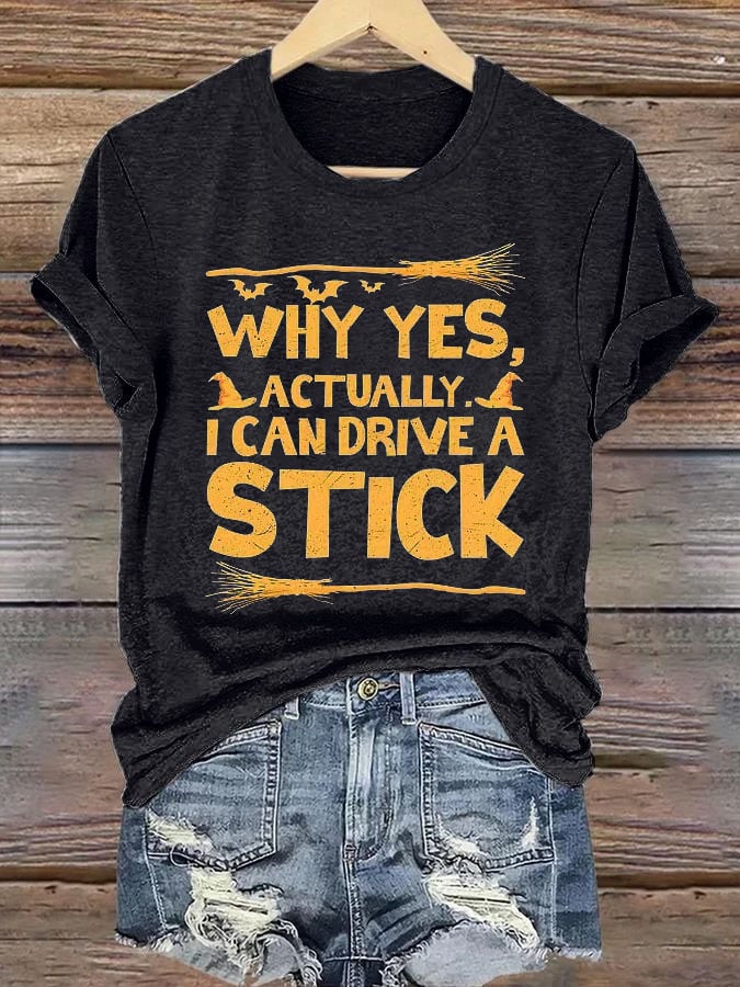 Women's Halloween Printed Casual T-Shirt