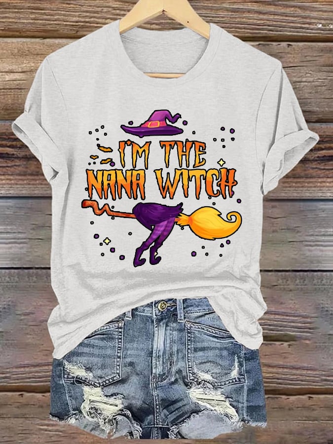 Women's Halloween Printed Casual T-Shirt