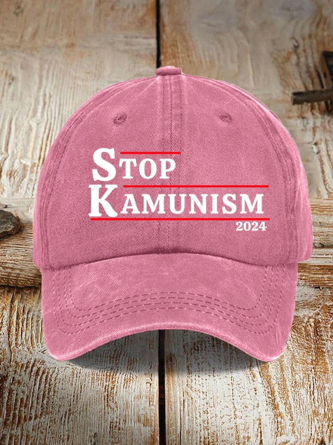 Stop Kamunism print hat
