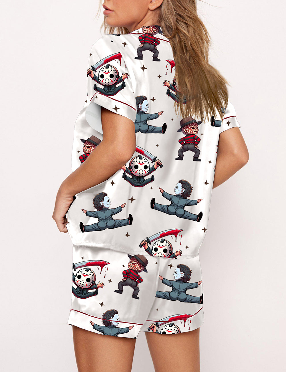 Women's There's Some Horrors In This House Halloween Pajama Set