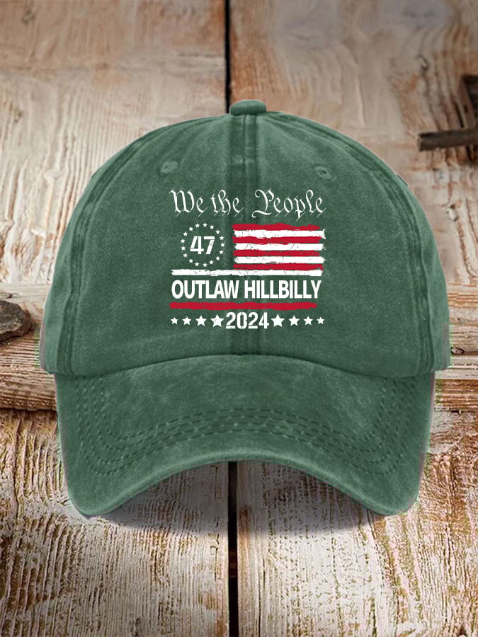 The Outlaw and The Hillbilly Print Unisex Hat